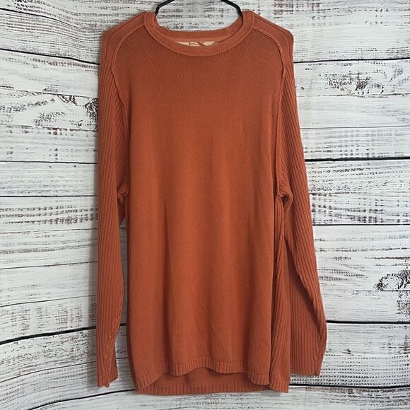 Tommy Bahama sweater Mens large super combed cotton knit pullover Hong Kong - Picture 2 of 10